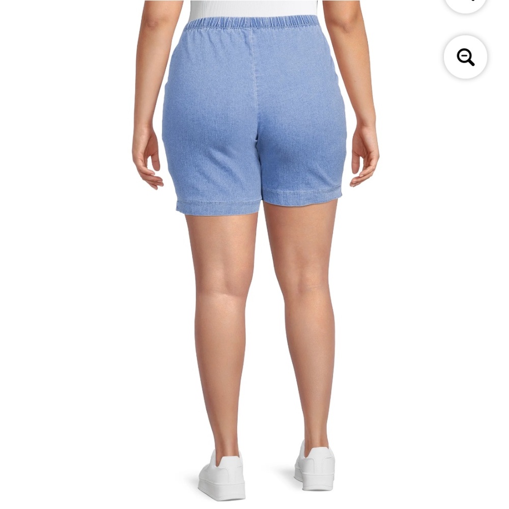 Just My Size Women’s Plus Powder Wash Shorts Size 2X NWT - Picture 4 of 8